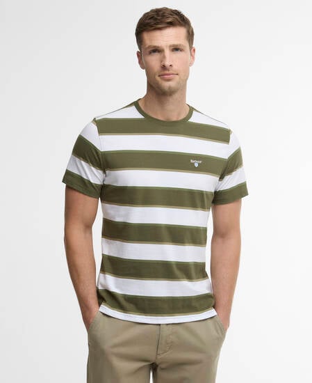 Meldon Stripe T-Shirt Olive