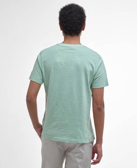 T-shirt con taschino tinta con pigmenti Seagrass T-shirt con taschino tinta con pigmenti Seagrass