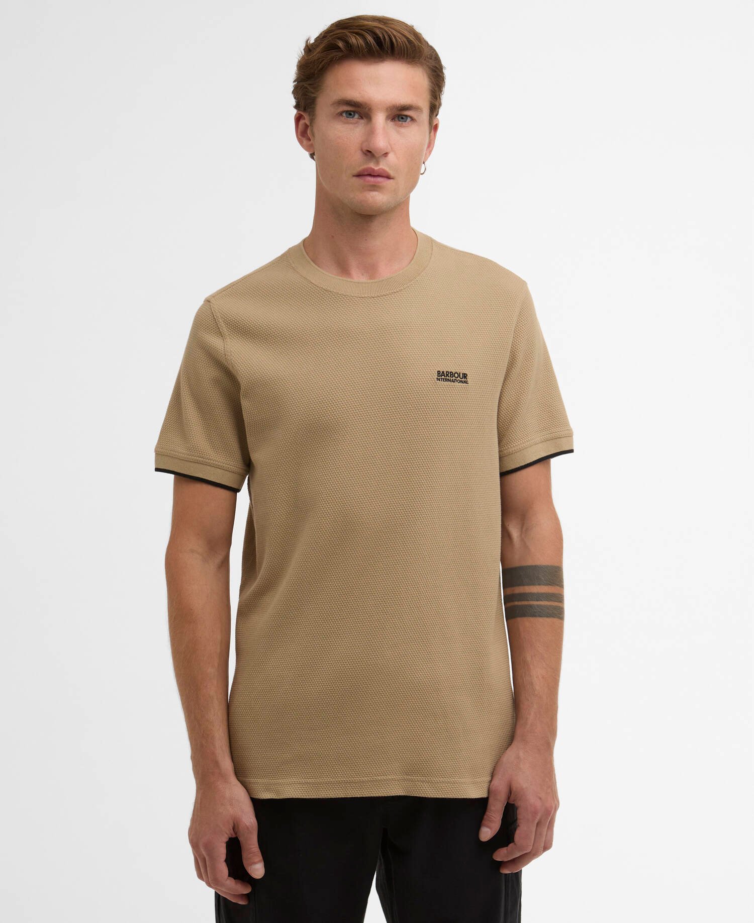 Eamon Pique T-Shirt Coriander image number 0