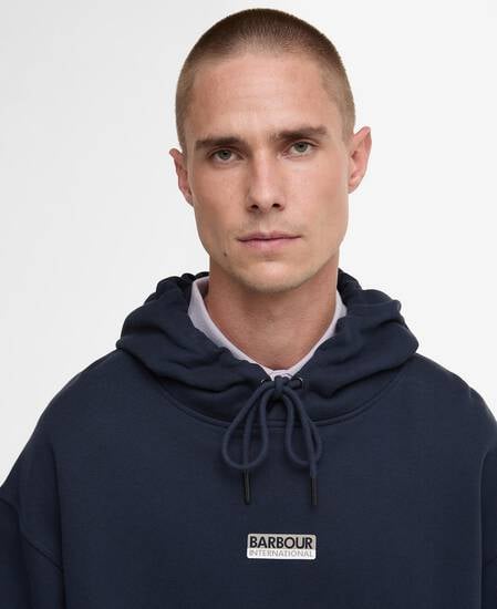 Oversized Wendell Hoodie Navy