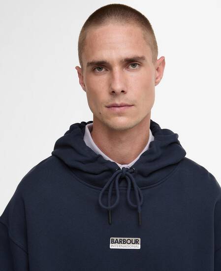 Oversized Wendell Hoodie Navy