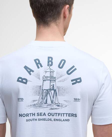 Souter Graphic T-Shirt White Souter Graphic T-Shirt White