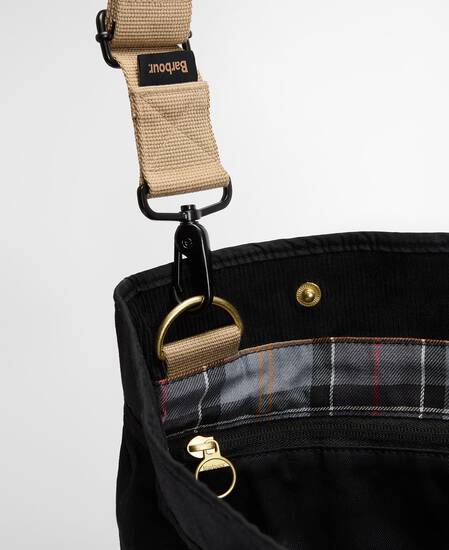 Tote Bag Transport 3-Way Black/Modern Tartan