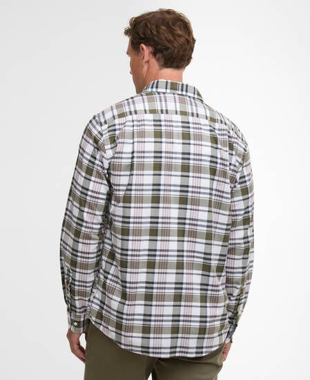 Hunwick Regular Shirt Olive