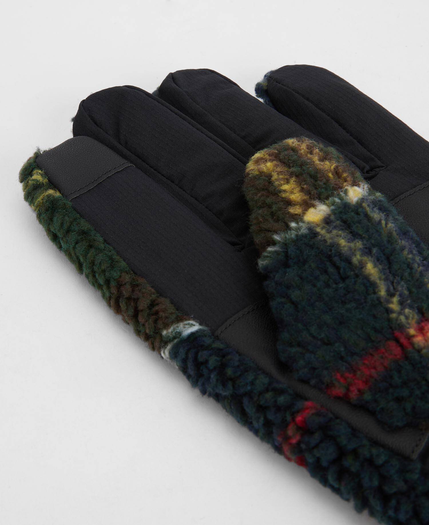 Field Tartan Fleece Gloves image number 1
