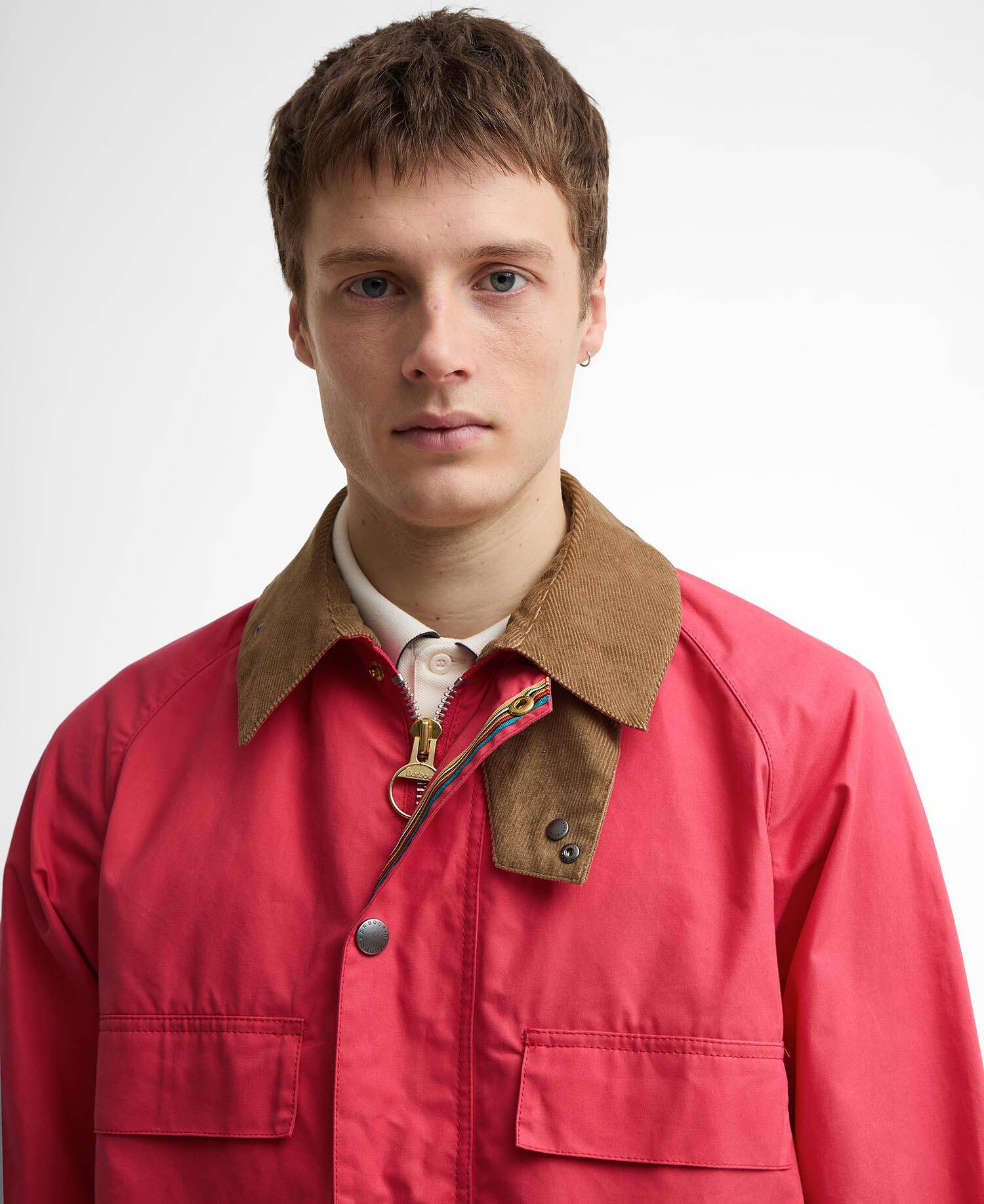 Paul Smith Loves Barbour Sugarlump Bedale Casual Jacket Winterberry image number 3