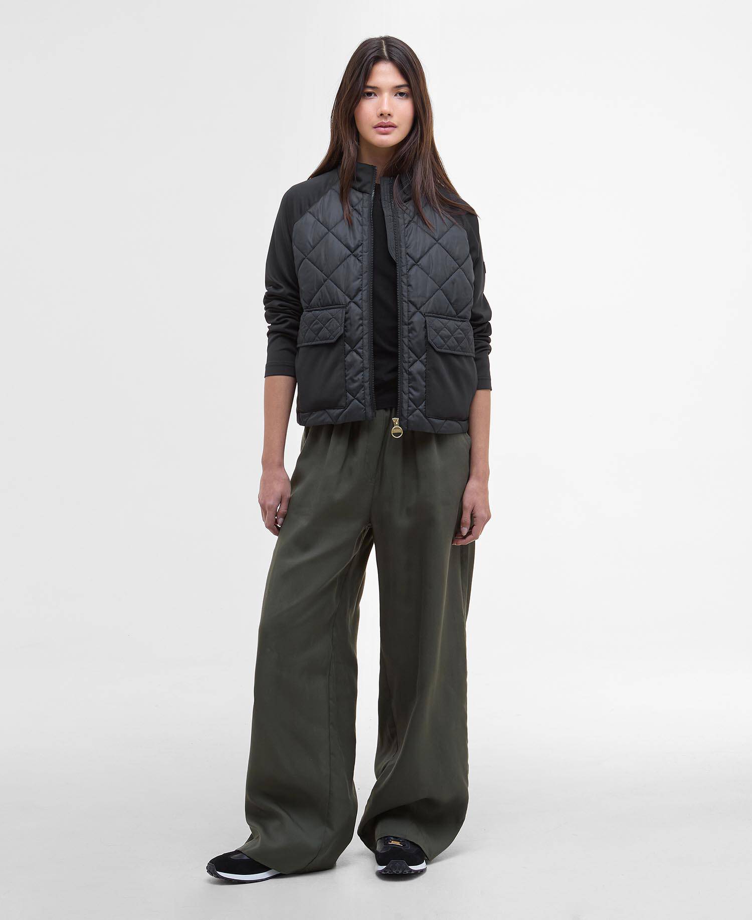 Ebony Quilted Sweatshirt image number 1