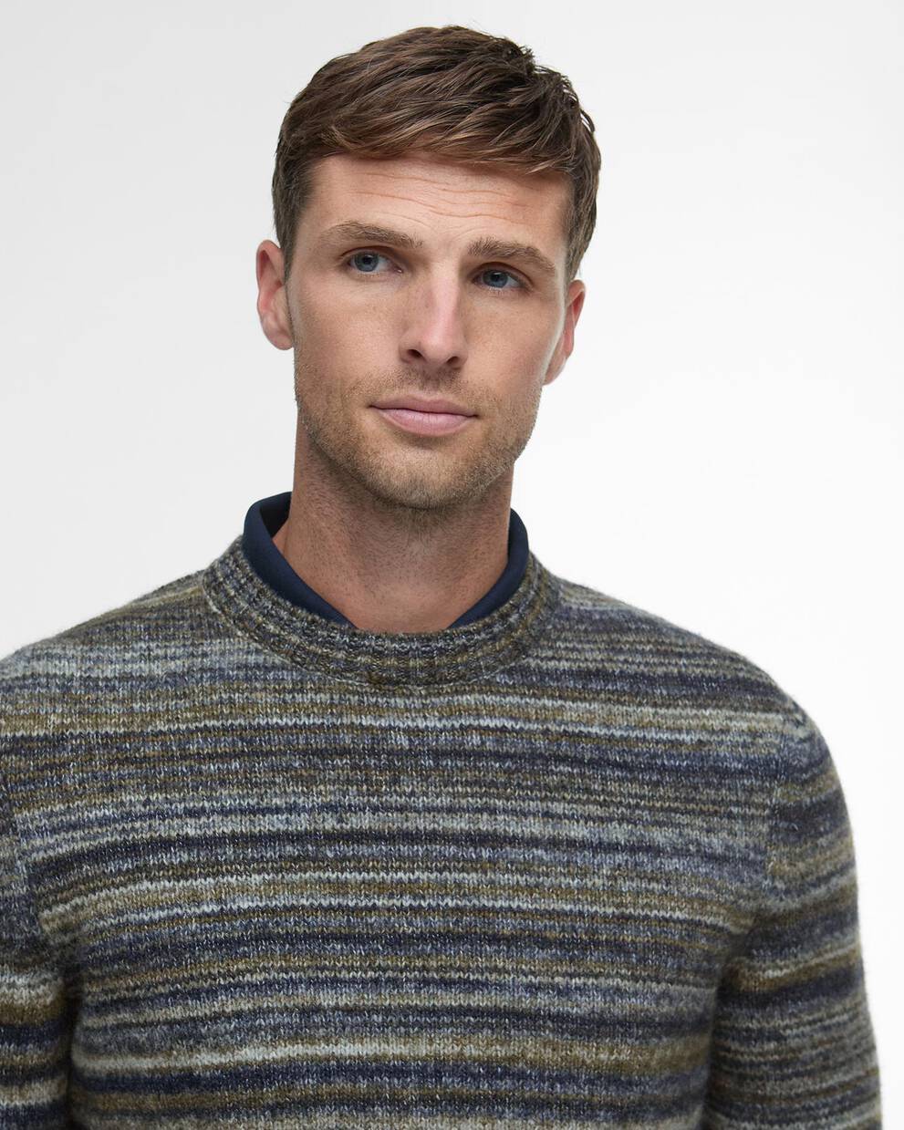 Pateley Striped Crew Neck Jumper
