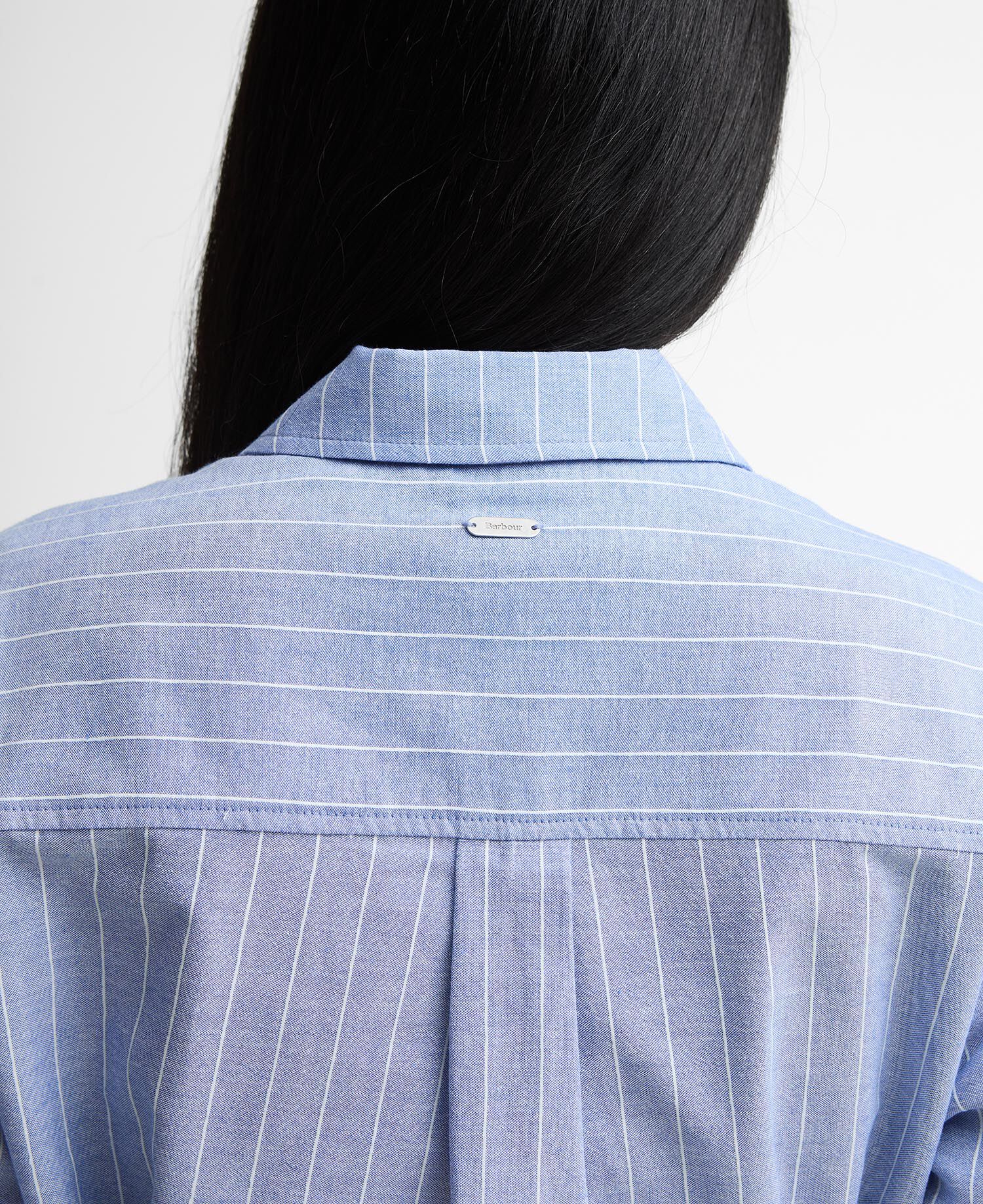 Avon Striped Shirt Dress Chambray/White Stripe