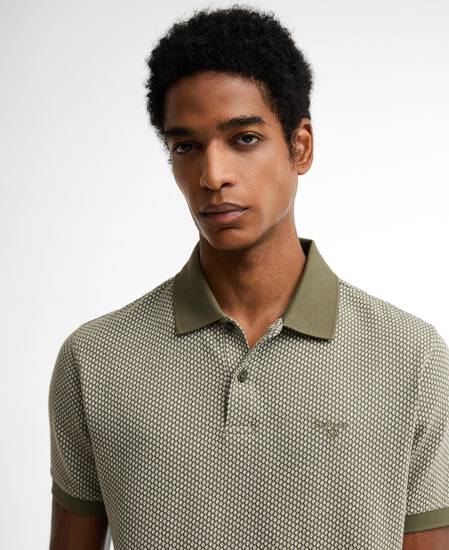 Copgrove Tailored Polo Shirt Dusty Olive