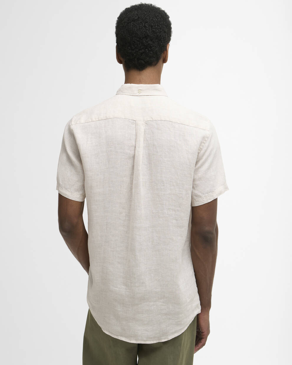 Linton Linen Short-Sleeved Tailored Shirt