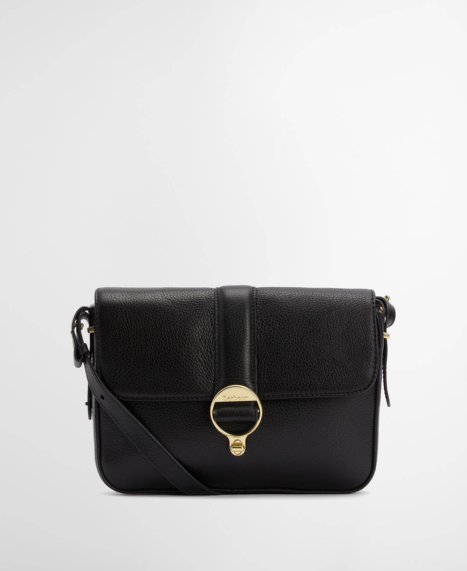 Rosa Leather Crossbody Bag Black image number 0