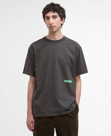 T-Shirt Mr Solway Oversized Graphic Olive Ink