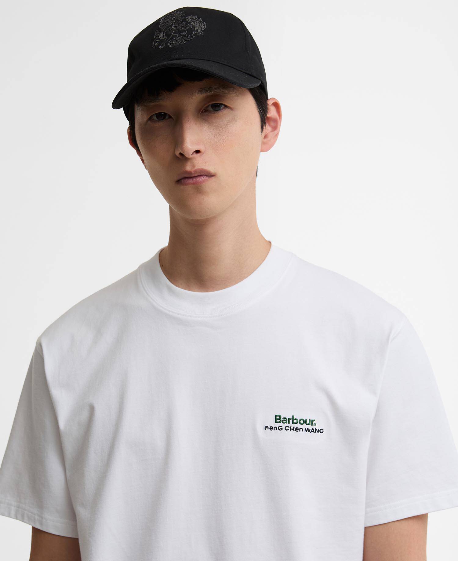 Barbour x Feng Chen Wang Sports Cap Black image number 1