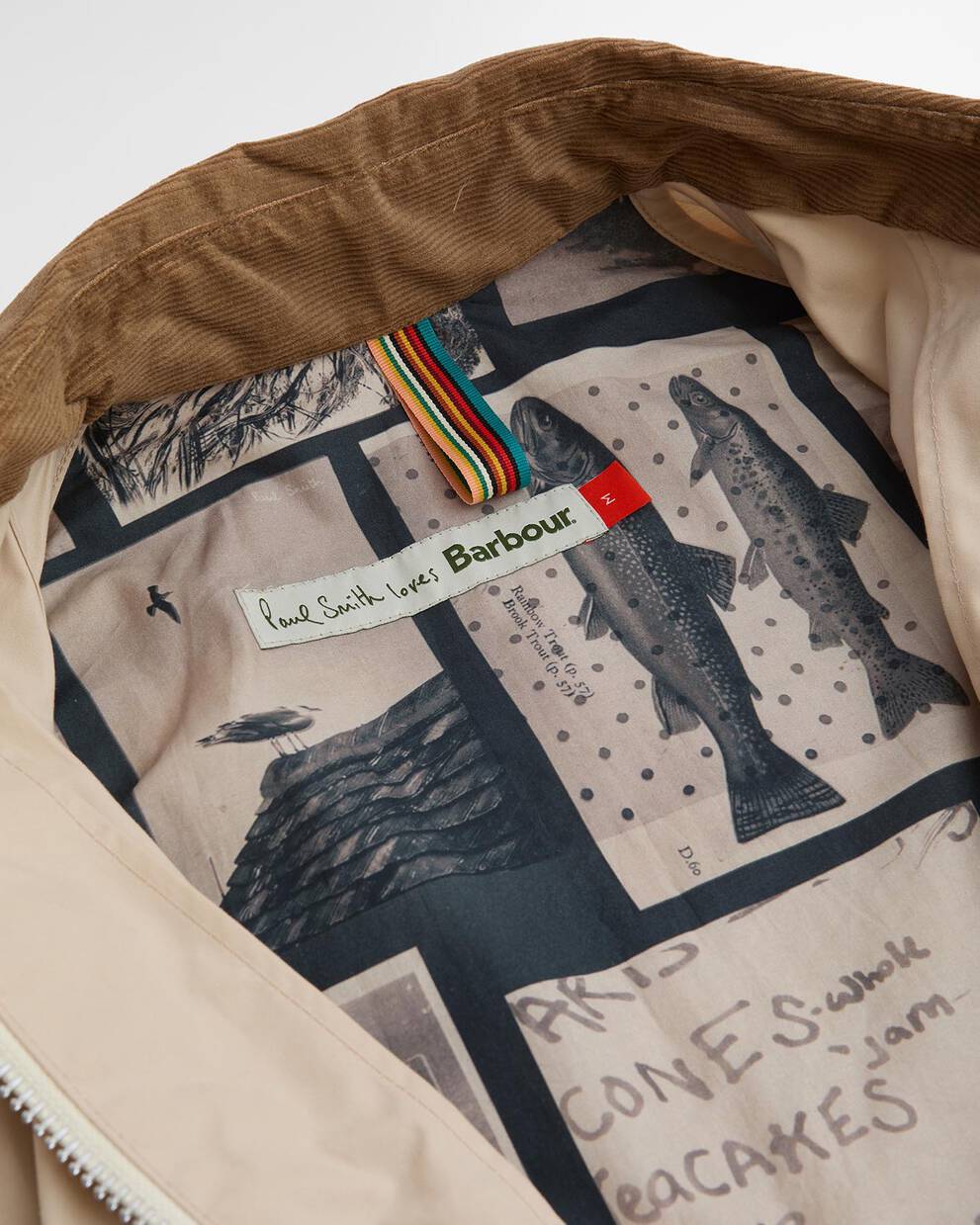 Paul Smith Loves Barbour Sugarlump Bedale Casual Jacket