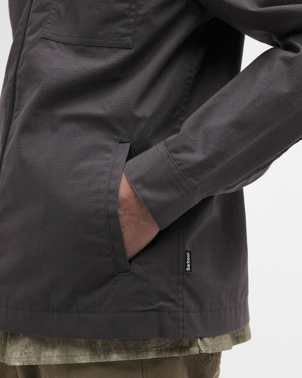 Overshirt Crail in ripstop cerato