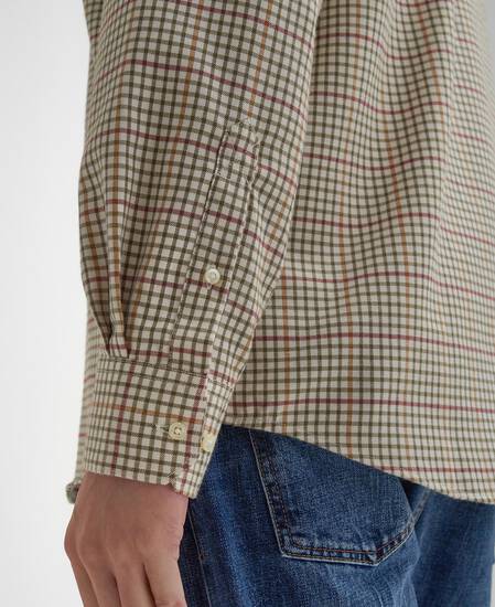Henderson Thermo Weave Long-Sleeved Shirt Ecru