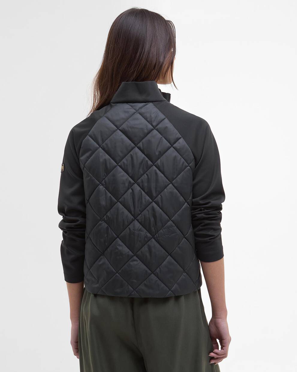 Ebony Quilted Sweatshirt
