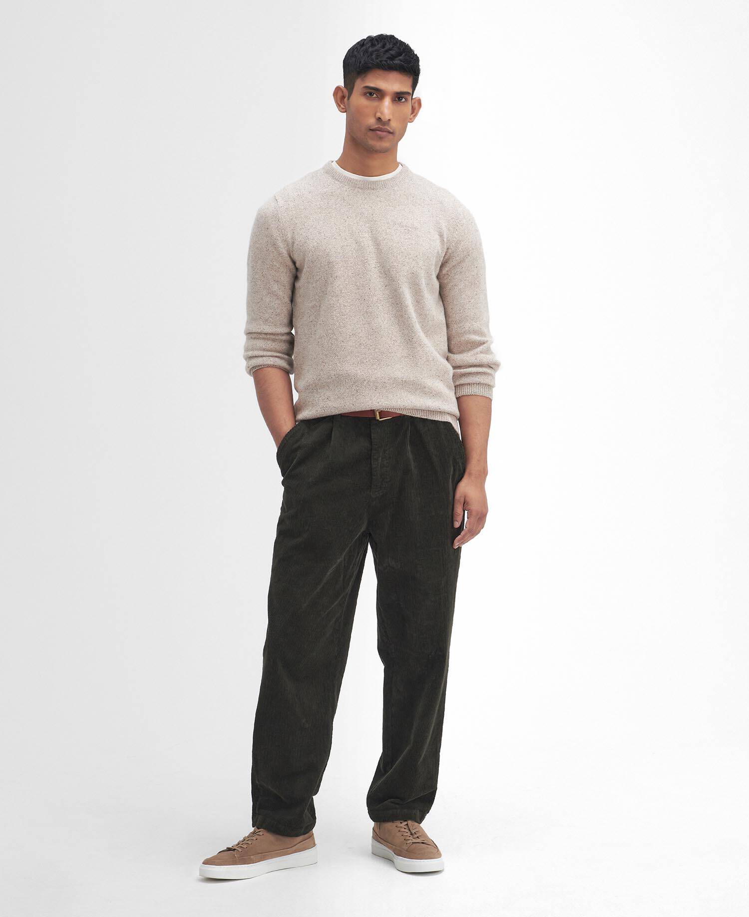 Stretch Cord Relaxed Trousers image number 0