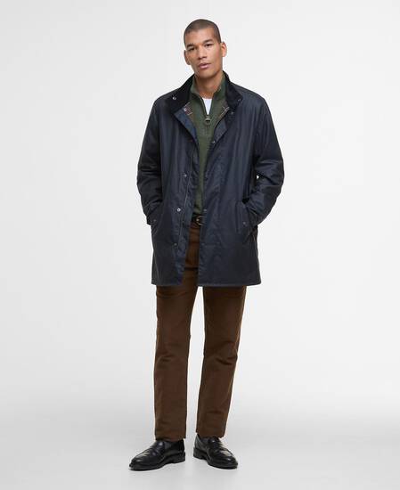 Chelsea Waxed Jacket Navy