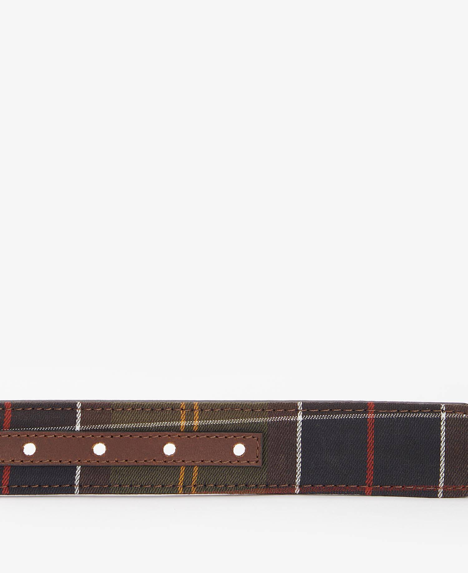 Reversible Tartan Leather Belt image number 2