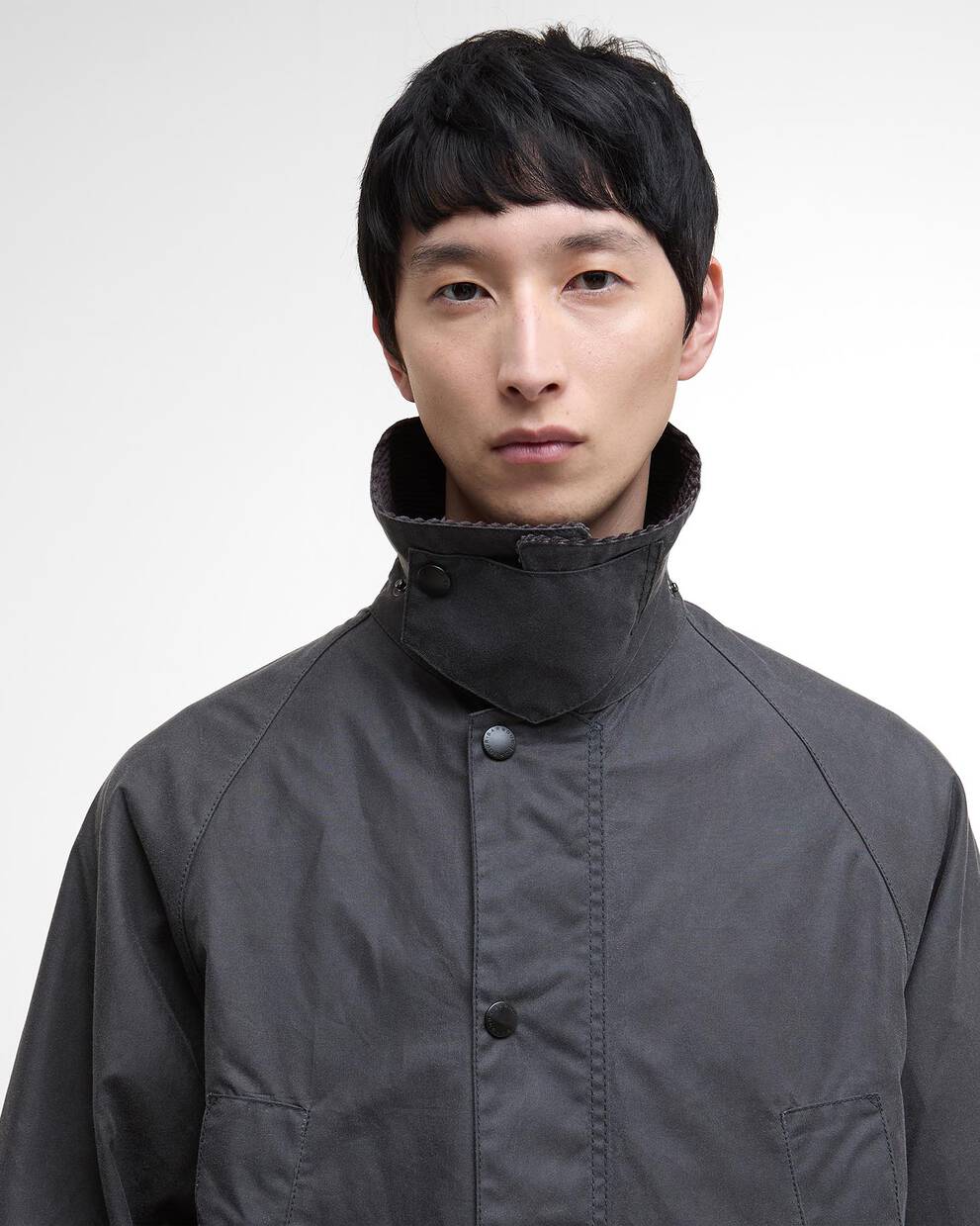 Oversized Bedale Waxed Jacket