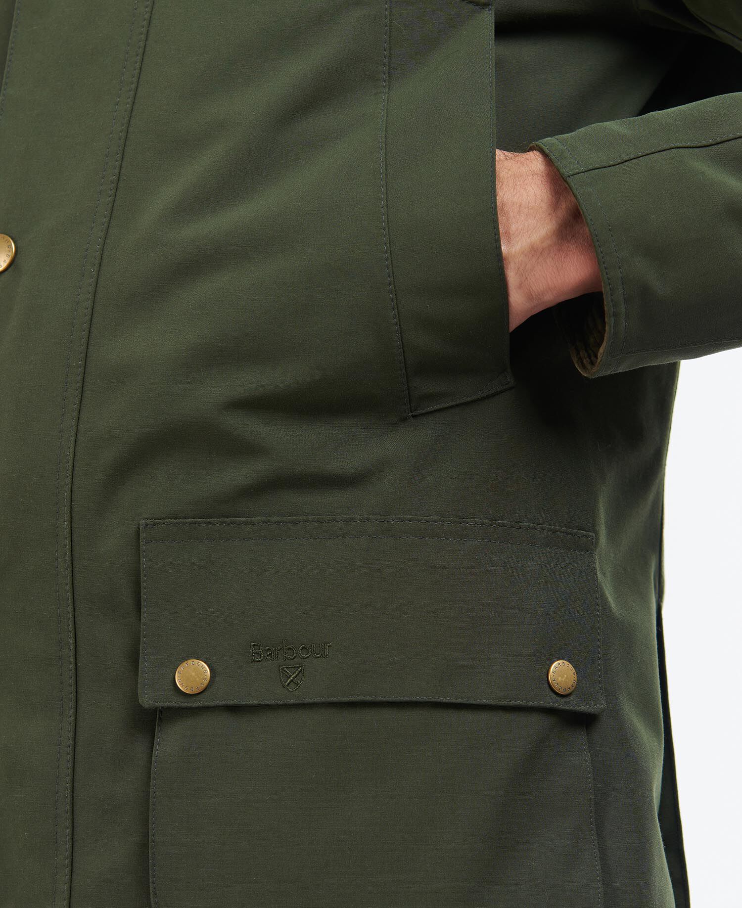 【値下げ】Barbour ASHBYダークグリーン ジャケット Barbour Ashby Winter Heritage Jacket - Olive | Waxed Jackets