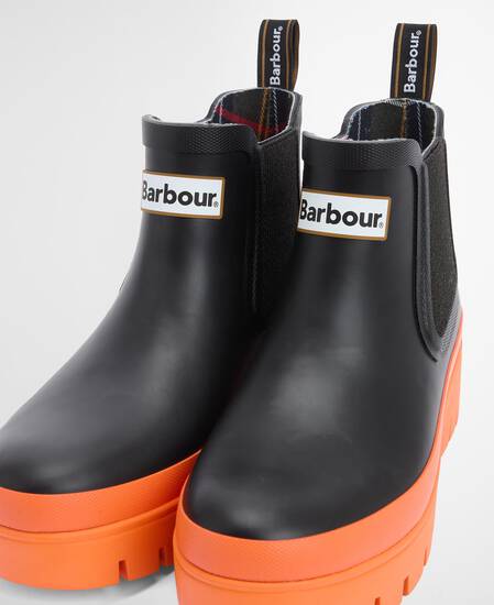 Tronchetti di gomma Halton Black/Blaze Orange