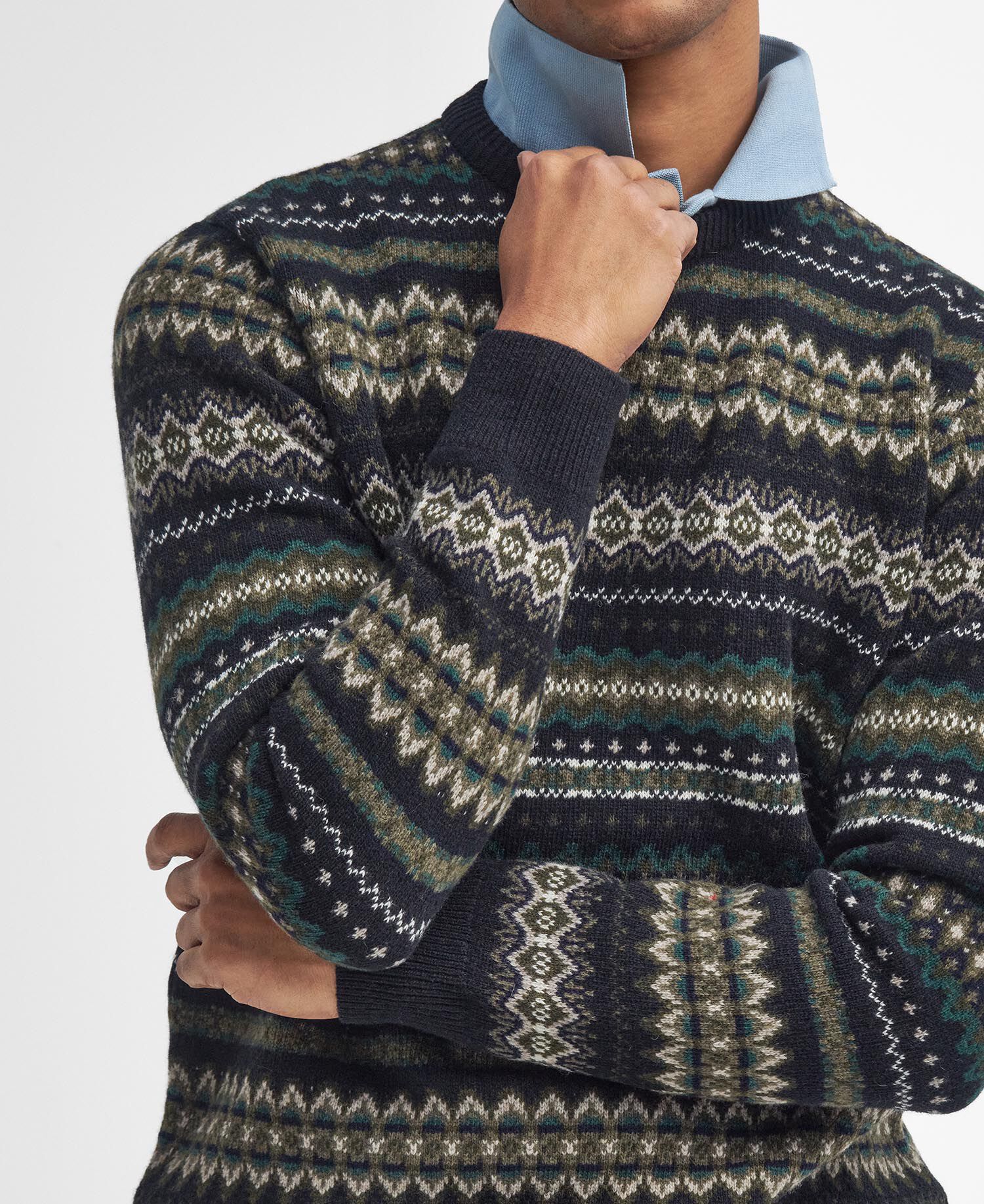 Buy Case Fair Isle Jumper for USD 180.00 | BARBOUR_US
