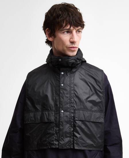 Giacca casual Transport Smock Barbour x Kaptain Sunshine Dark Indigo