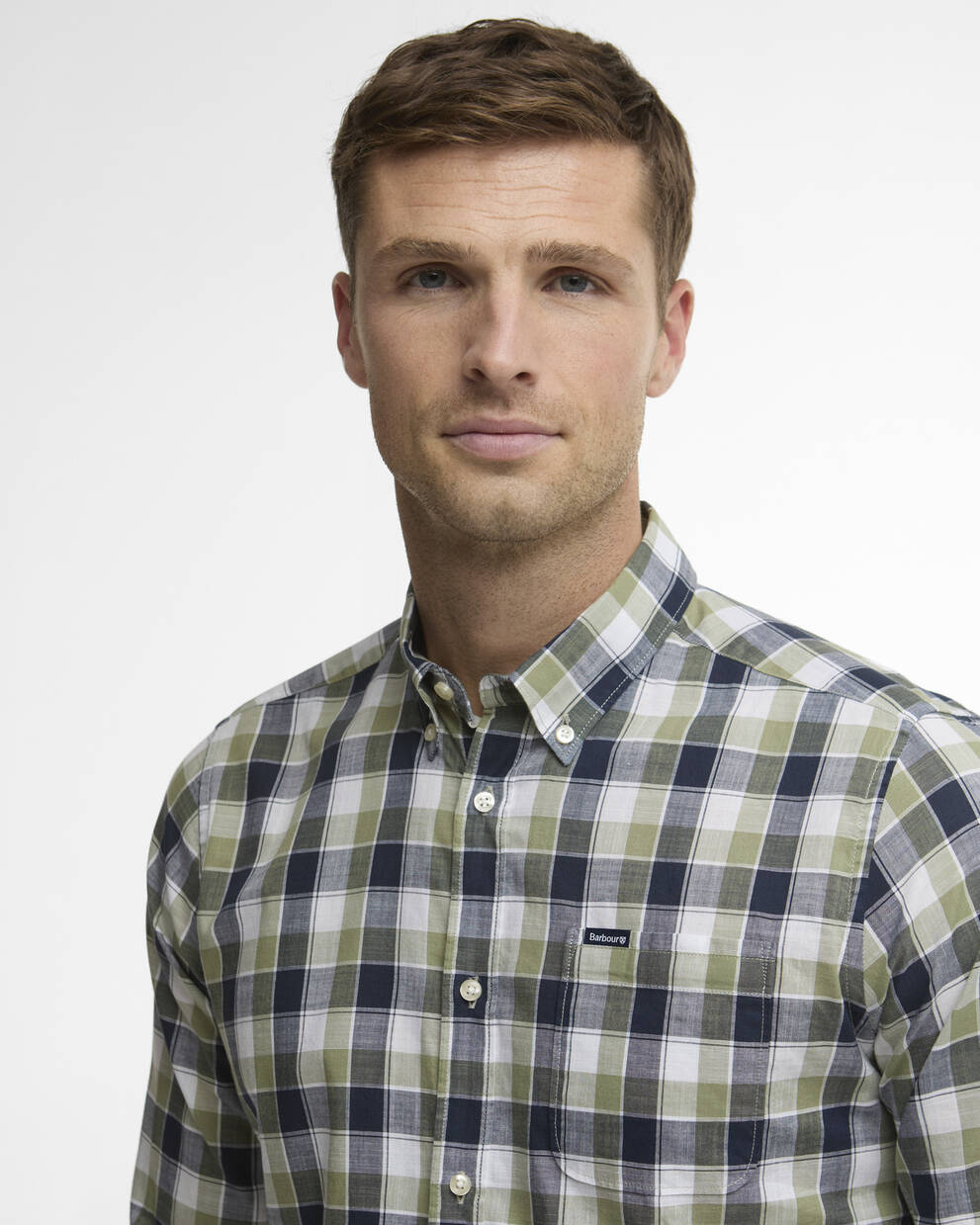 Harwood Gingham Long-Sleeved Tailored Shirt
