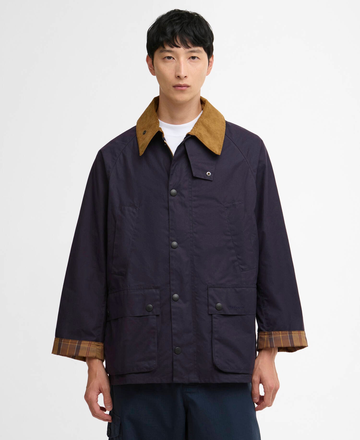 Oversized Bedale Casual jacket Dark Indigo image number 0