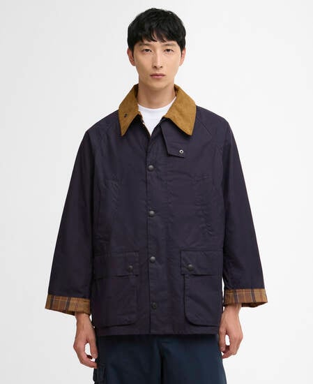 Oversized Bedale Casual jacket Dark Indigo