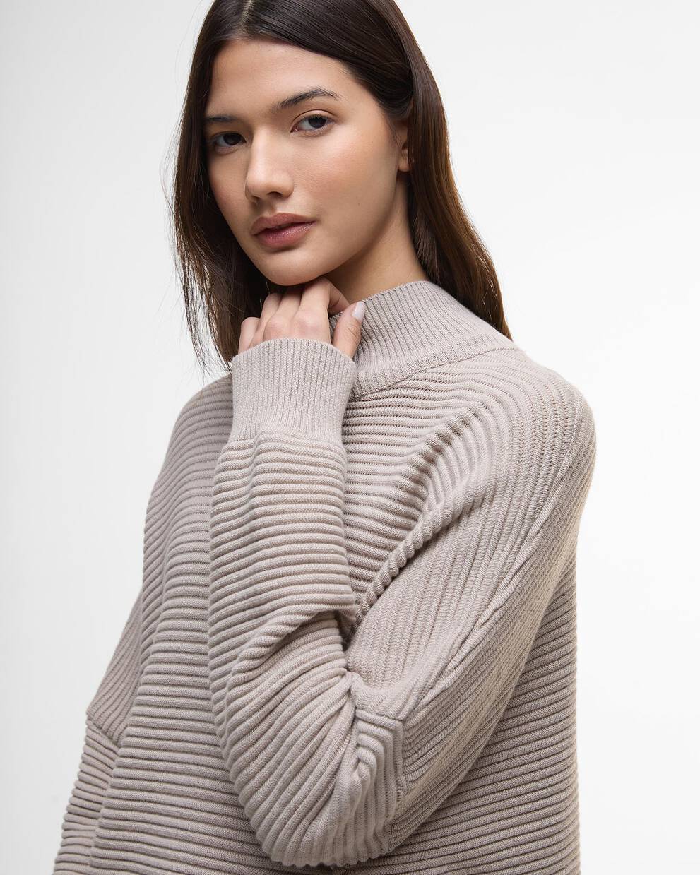 Kaia Funnel-Neck Jumper