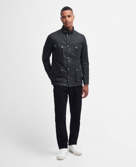Duke Waxed Jacket Sage