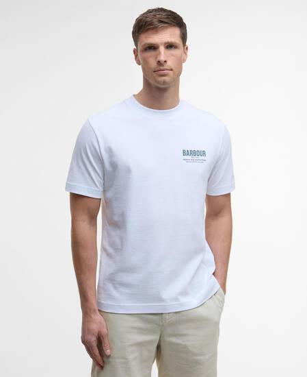 Souter Graphic T-Shirt White Souter Graphic T-Shirt White