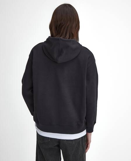 Brushed Nicholas Oversized Hoodie Classic Black