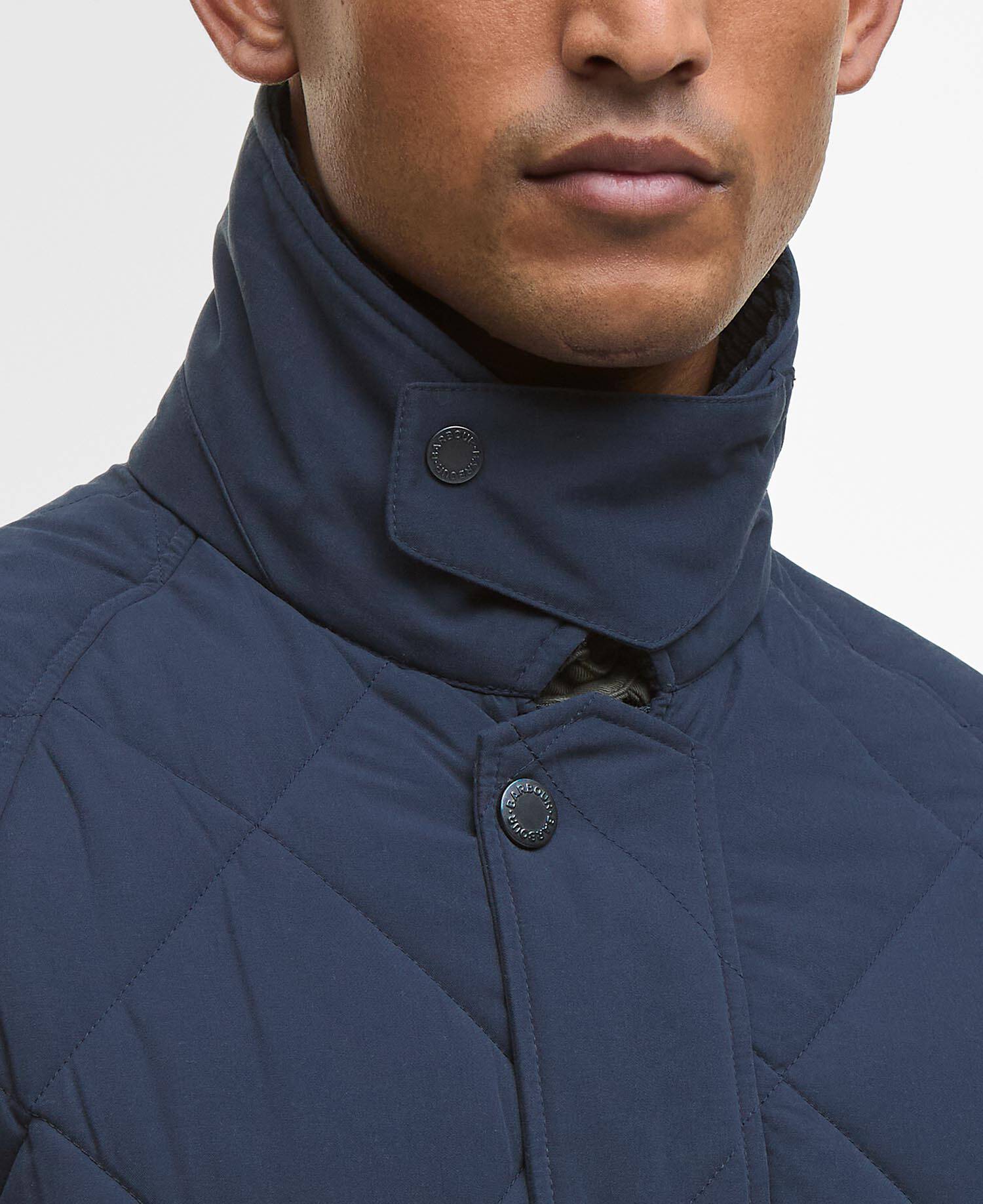 Modern Bedale Quilted Jacket Navy image number 4