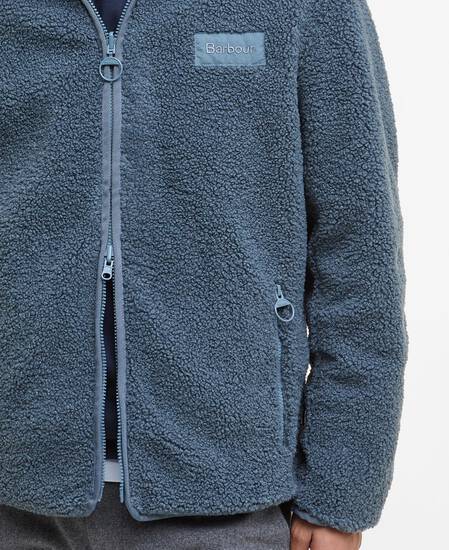 Reversible Fleece Blue Stone