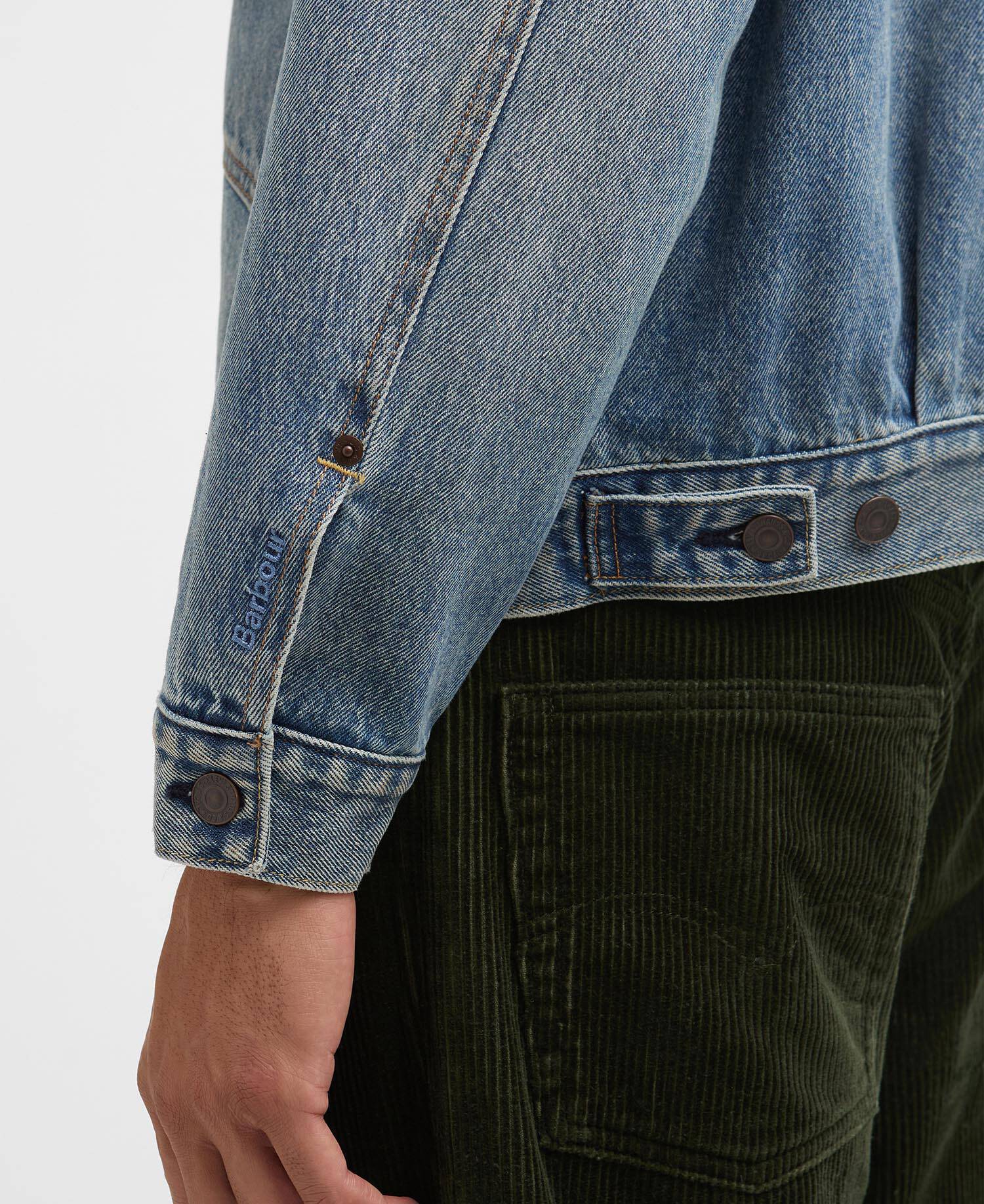 Barbour x Levi's Type II Denim Jacket Vintage Washed image number 9