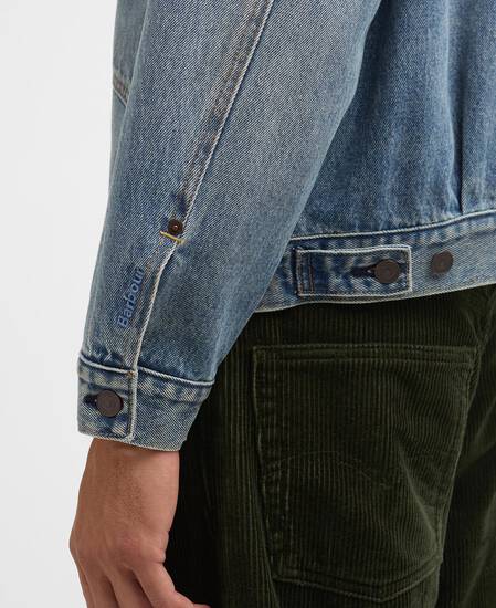 Barbour x Levi's Type II Denim Jacket Vintage Washed
