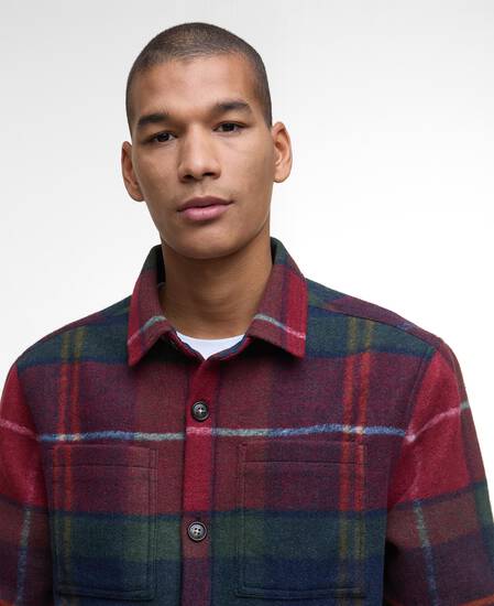 Chapter Check Overshirt Winterberry Tartan Chapter Check Overshirt Winterberry Tartan