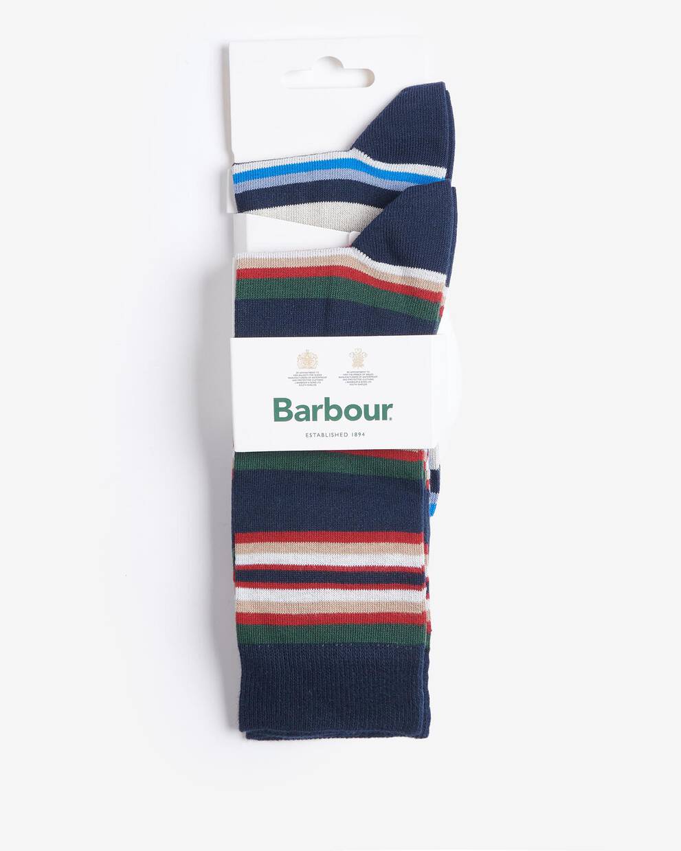 Summer Stripe 2 Pack Socks