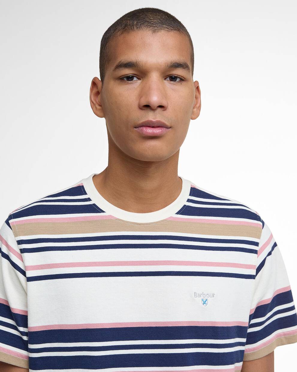 Aickmen Tailored Striped T-Shirt