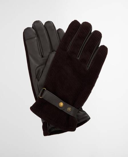 Nelson Leather Gloves Brown