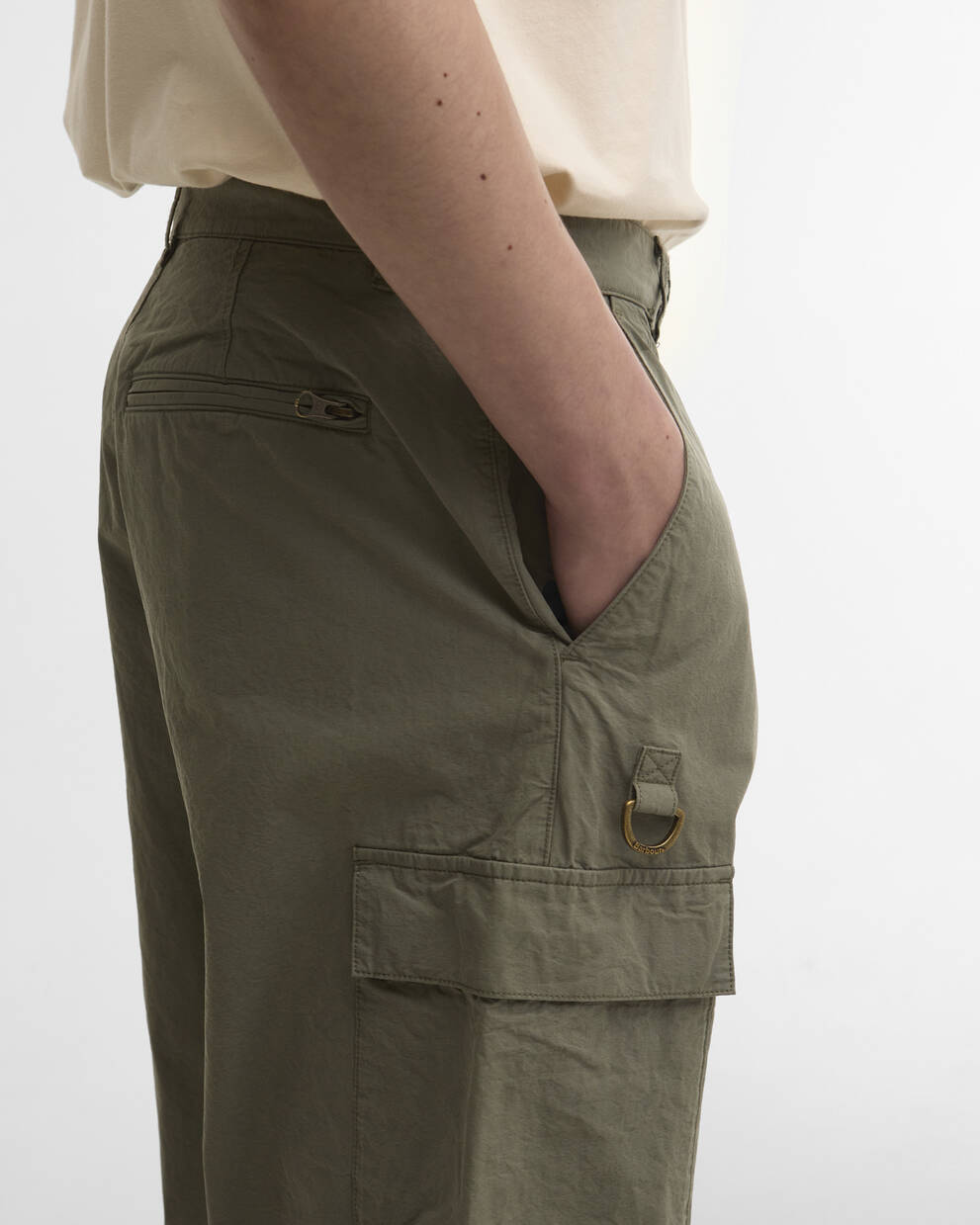 Spey Poplin Relaxed Trouser