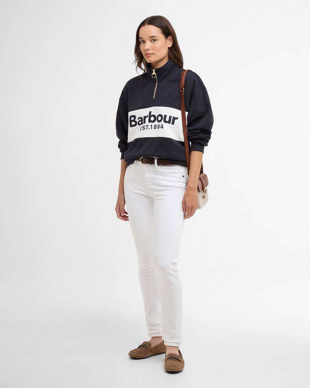 Zaria Quarter-Zip Jumper