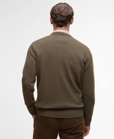 Kelson Crew Neck Jumper Olive