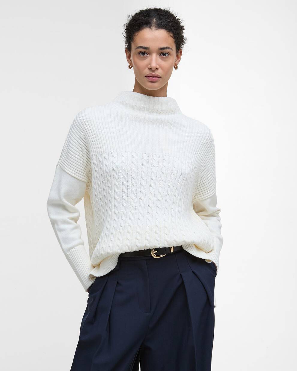 Stitch Guernsey Cape