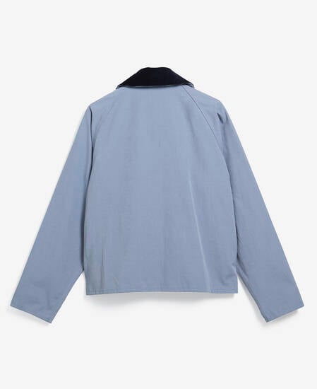 Spey Oversized Casual Jacket Washed Blue
